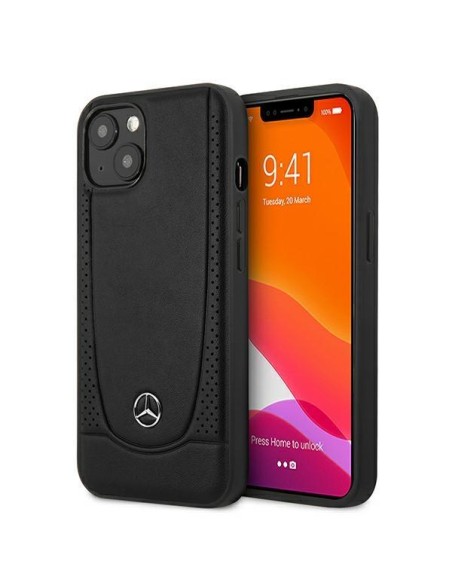 Mercedes Urban Line dėklas iPhone 13 mini - juodas Mercedes Urban Line dėklas iPhone 13 mini - juodas