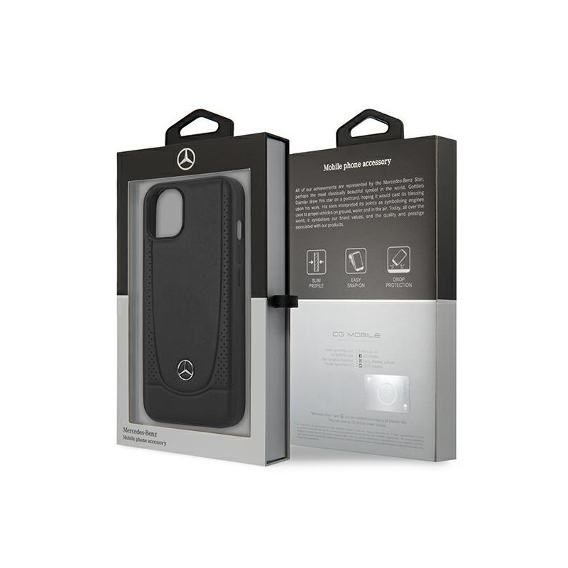 Mercedes Urban Line dėklas iPhone 13 mini - juodas