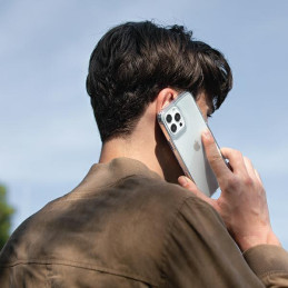 UNIQ Air Fender dėklas iPhone 13 Pro / iPhone 13 - pilkas