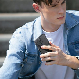 UNIQ Air Fender dėklas iPhone 13 Pro / iPhone 13 - pilkas