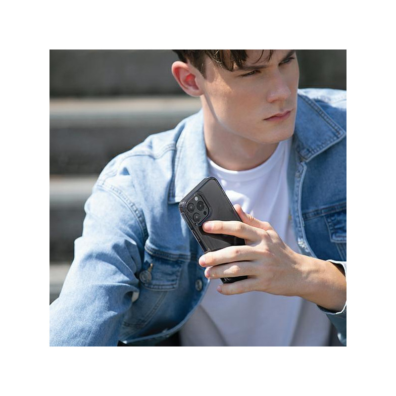 UNIQ Air Fender dėklas iPhone 13 Pro / iPhone 13 - pilkas