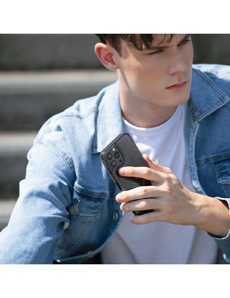 UNIQ Air Fender dėklas iPhone 13 Pro / iPhone 13 - pilkas