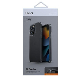 UNIQ Air Fender dėklas iPhone 13 Pro / iPhone 13 - pilkas