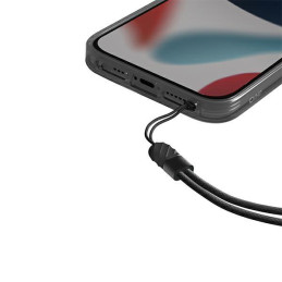 Uniq Heldro dėklas iPhone 13 - pilkas