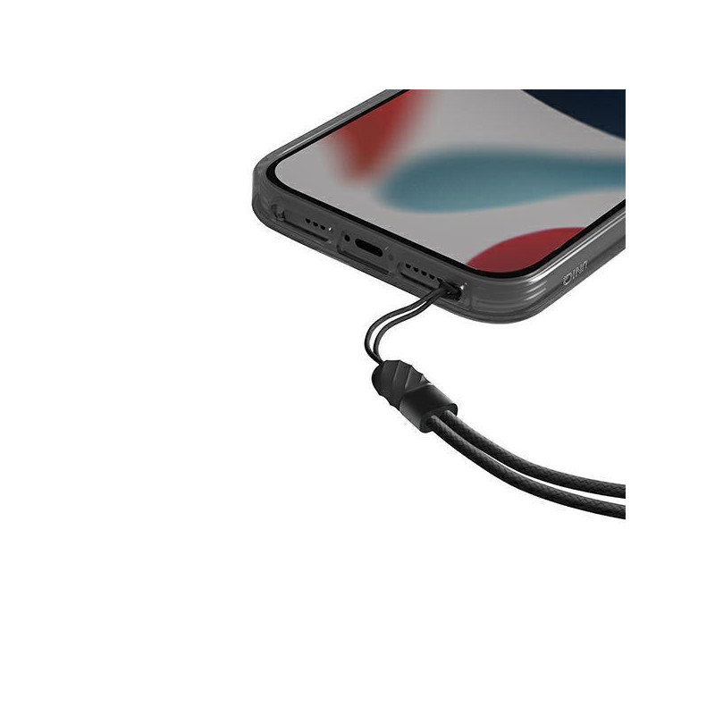 Uniq Heldro dėklas iPhone 13 - pilkas