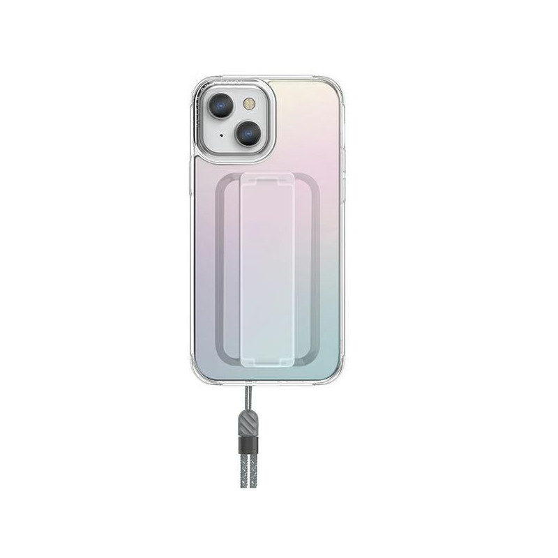 Uniq Heldro dėklas iPhone 13 - vaivorykštis