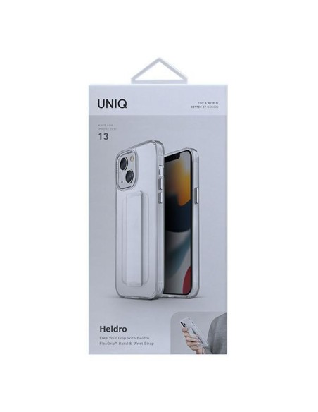 UNIQ Heldro dėklas iPhone 13 - skaidrus UNIQ Heldro dėklas iPhone 13 - skaidrus