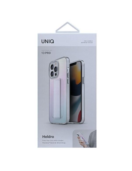 Uniq Heldro dėklas, skirtas iPhone 13 Pro / iPhone 13 - vaivorykštis Uniq Heldro dėklas, skirtas iPhone 13 Pro / iPhone 13 - vaivorykštis