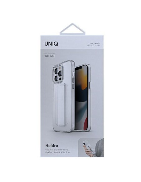 Uniq Heldro dėklas, skirtas iPhone 13 Pro / iPhone 13 - skaidrus Uniq Heldro dėklas, skirtas iPhone 13 Pro / iPhone 13 - skaidrus