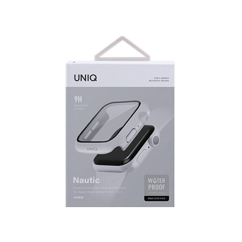 UNIQ Nautic dėklas Apple Watch 4/ 5/ 6/ SE 40mm - baltas