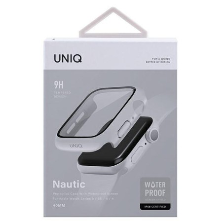 UNIQ Nautic dėklas Apple Watch 4/ 5/ 6/ SE 40mm - baltas UNIQ Nautic dėklas Apple Watch 4/ 5/ 6/ SE 40mm - baltas