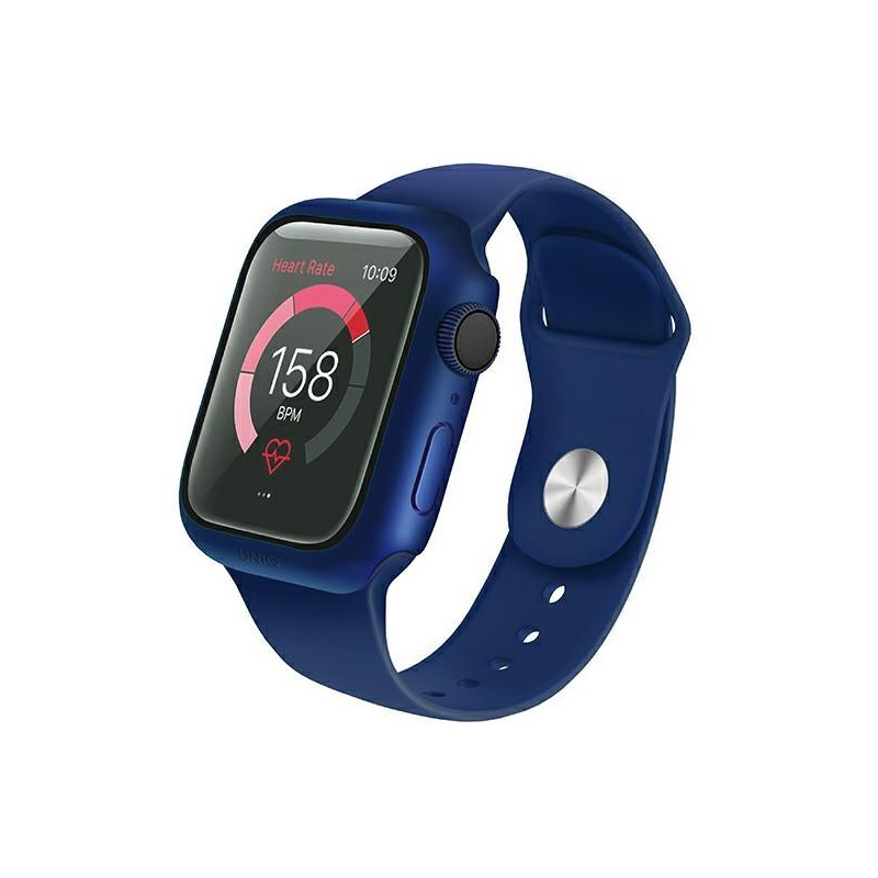 UNIQ Nautic dėklas Apple Watch 4/ 5/ 6/ SE 40mm - mėlynas UNIQ Nautic dėklas Apple Watch 4/ 5/ 6/ SE 40mm - mėlynas