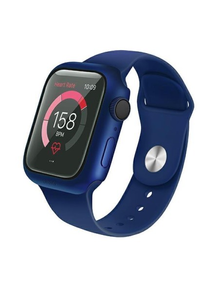 UNIQ Nautic dėklas Apple Watch 4/ 5/ 6/ SE 40mm - mėlynas UNIQ Nautic dėklas Apple Watch 4/ 5/ 6/ SE 40mm - mėlynas