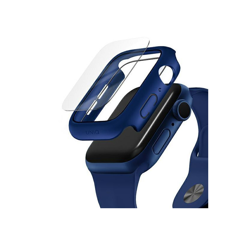 UNIQ Nautic dėklas Apple Watch 4/ 5/ 6/ SE 40mm - mėlynas