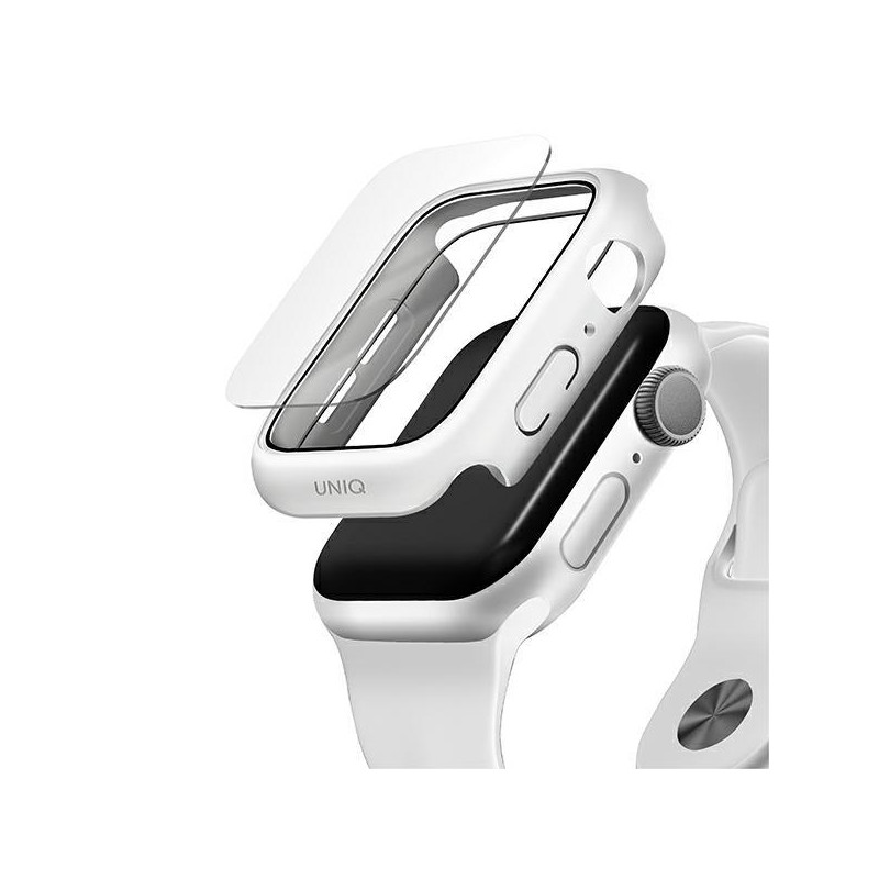 UNIQ Nautic dėklas Apple Watch 4/ 5/ 6/ SE 44mm - baltas