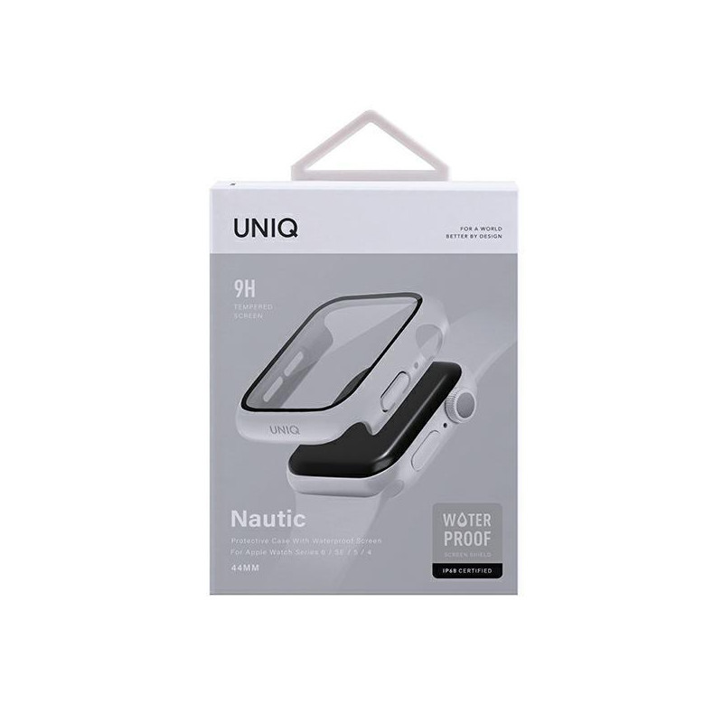 UNIQ Nautic dėklas Apple Watch 4/ 5/ 6/ SE 44mm - baltas