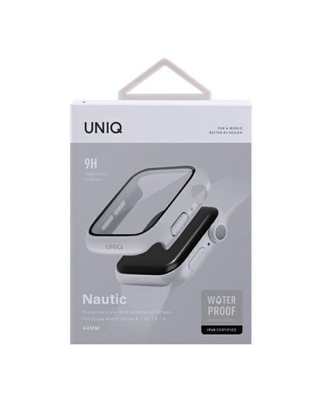 UNIQ Nautic dėklas Apple Watch 4/ 5/ 6/ SE 44mm - baltas UNIQ Nautic dėklas Apple Watch 4/ 5/ 6/ SE 44mm - baltas