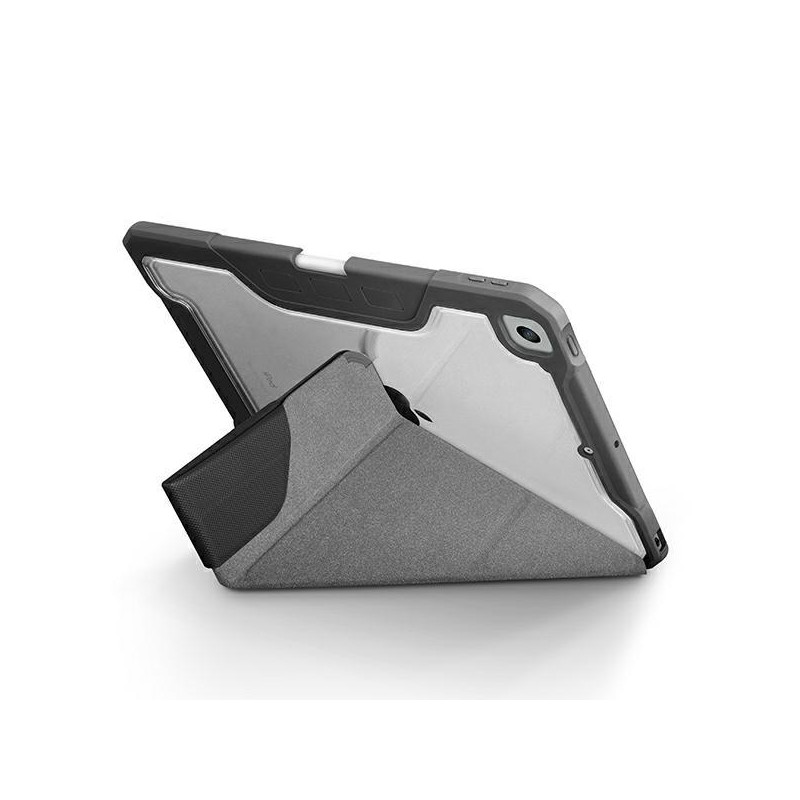 UNIQ Trexa dėklas, skirtas iPad 10.2& 39 & 39 2021/ 2020/ 2019 – juodas