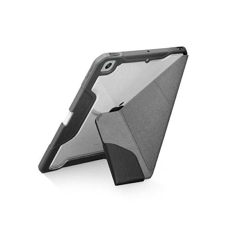 UNIQ Trexa dėklas, skirtas iPad 10.2& 39 & 39 2021/ 2020/ 2019 – juodas