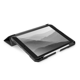 UNIQ Trexa dėklas, skirtas iPad 10.2& 39 & 39 2021/ 2020/ 2019 – juodas