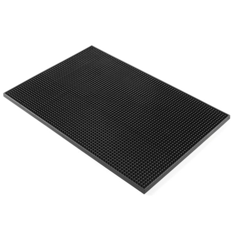 Stačiakampis guminis kilimėlis akiniams 300x150x(H)10mm Hendi 597989