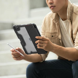 UNIQ Trexa dėklas, skirtas iPad 10.2& 39 & 39 2021/ 2020/ 2019 – juodas