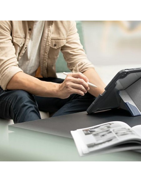 UNIQ Trexa dėklas, skirtas iPad 10.2& 39 & 39 2021/ 2020/ 2019 – juodas UNIQ Trexa dėklas, skirtas iPad 10.2& 39 & 39 2021/ 2020/ 2019 – juodas