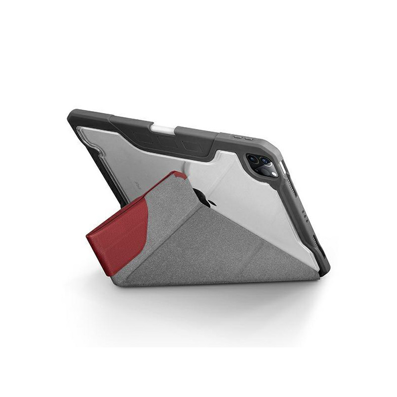 UNIQ Trexa dėklas, skirtas iPad Pro 11& 39 & 39 2021/ 2020 – raudonas