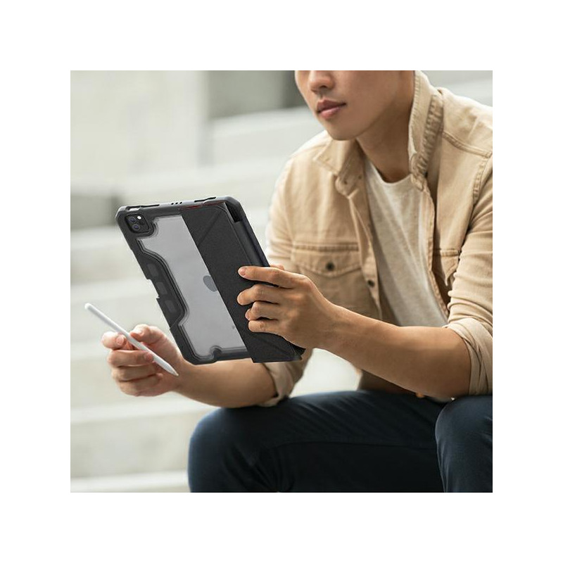 UNIQ Trexa dėklas, skirtas iPad Pro 11& 39 & 39 2021/ 2020 – raudonas