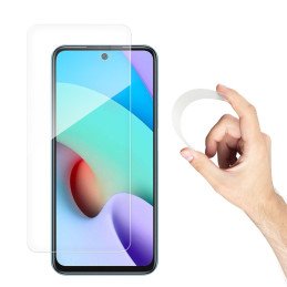 Wozinsky Nano Flexi hibridinė lanksti stiklo plėvelė grūdintas stiklas Xiaomi Redmi 10