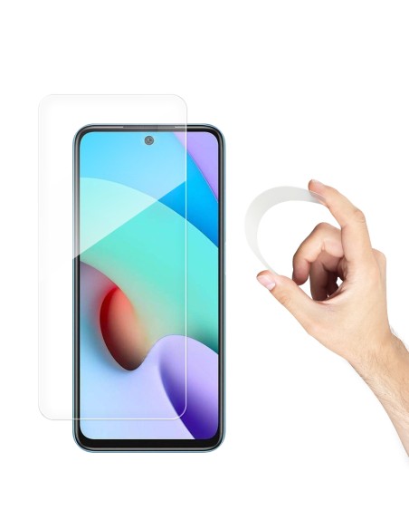 Wozinsky Nano Flexi hibridinė lanksti stiklo plėvelė grūdintas stiklas Xiaomi Redmi 10 Wozinsky Nano Flexi hibridinė lanksti stiklo plėvelė grūdintas stiklas Xiaomi Redmi 10