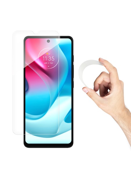 Nano Flexi hibridinės lanksčios stiklo plėvelės grūdinto stiklo Moto G60s