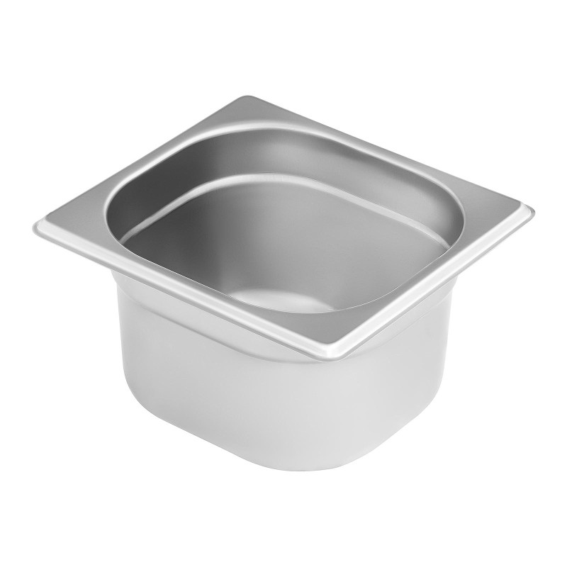 Vitrinos stovas maitinimo konteineriams 4 x GN1/6 + 4 x konteineriai