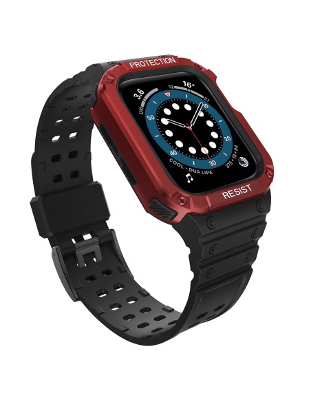 Apsaugokite dirželio juostą su dėklu, skirtu Apple Watch 7 / 6 / 5 / 4 / 3 / 2 / SE (41 / 40 / 38 mm) dėklas, šarvuotas ... Apsaugokite dirželio juostą su dėklu, skirtu Apple Watch 7 / 6 / 5 / 4 / 3 / 2 / SE (41 / 40 / 38 mm) dėklas, šarvuotas ...