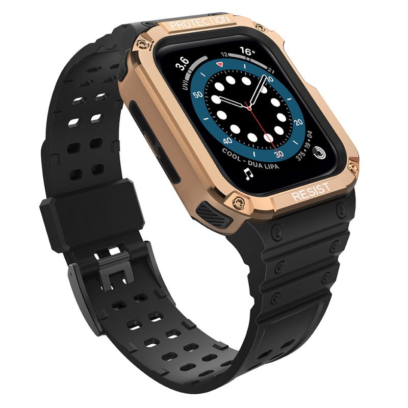 Apsauginė dirželio juosta su dėklu Apple Watch 7/ 6/ 5/ 4/ 3/ 2/ SE (41/ 40/ 38mm) Šarvuotos laikrodžio dangtelis juodas... Apsauginė dirželio juosta su dėklu Apple Watch 7/ 6/ 5/ 4/ 3/ 2/ SE (41/ 40/ 38mm) Šarvuotos laikrodžio dangtelis juodas...