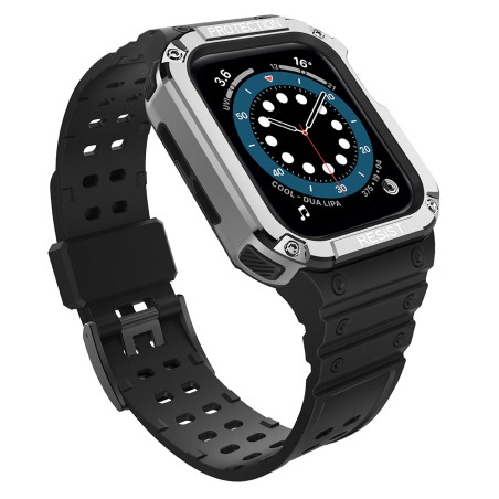 Apsaugokite dirželio juostą su dėklu, skirtu Apple Watch 7 / 6 / 5 / 4 / 3 / 2 / SE (41 / 40 / 38 mm) dėklas, šarvuotas ... Apsaugokite dirželio juostą su dėklu, skirtu Apple Watch 7 / 6 / 5 / 4 / 3 / 2 / SE (41 / 40 / 38 mm) dėklas, šarvuotas ...