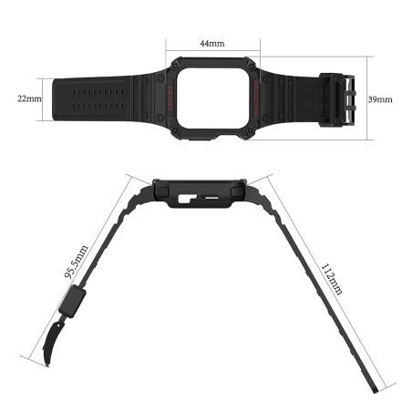 Apsaugokite dirželio juostą su dėklu, skirtu Apple Watch 7 / 6 / 5 / 4 / 3 / 2 / SE (41 / 40 / 38 mm) dėklas, šarvuotas ... Apsaugokite dirželio juostą su dėklu, skirtu Apple Watch 7 / 6 / 5 / 4 / 3 / 2 / SE (41 / 40 / 38 mm) dėklas, šarvuotas ...