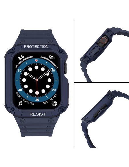 Apsaugokite dirželio juostą su dėklu Apple Watch 7/ 6/ 5/ 4/ 3/ 2/ SE (41/ 40/ 38mm) dėklas, šarvuotas laikrodžio dangte... Apsaugokite dirželio juostą su dėklu Apple Watch 7/ 6/ 5/ 4/ 3/ 2/ SE (41/ 40/ 38mm) dėklas, šarvuotas laikrodžio dangte...