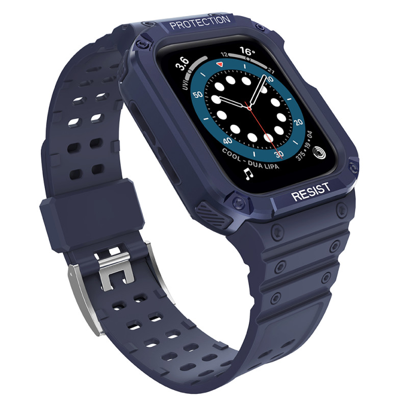 Apsaugokite dirželio juostą su dėklu Apple Watch 7 / 6 / 5 / 4 / 3 / 2 / SE (45 / 44 / 42 mm) dėklas, šarvuotas laikrodž... Apsaugokite dirželio juostą su dėklu Apple Watch 7 / 6 / 5 / 4 / 3 / 2 / SE (45 / 44 / 42 mm) dėklas, šarvuotas laikrodž...
