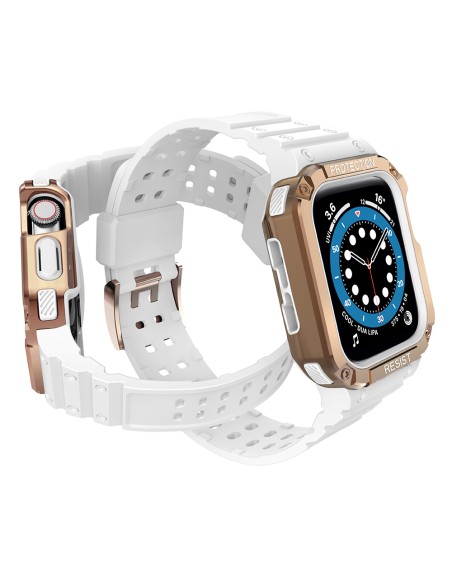 Apsaugokite dirželį su dėklu Apple Watch 7/ 6/ 5/ 4/ 3/ 2/ SE (41/ 40/ 38mm) dėklas Šarvuotas laikrodžio dangtelis balta... Apsaugokite dirželį su dėklu Apple Watch 7/ 6/ 5/ 4/ 3/ 2/ SE (41/ 40/ 38mm) dėklas Šarvuotas laikrodžio dangtelis balta...