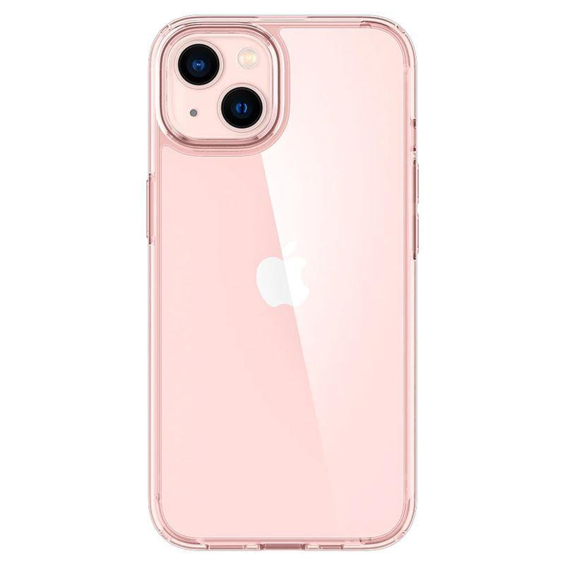 Spigen Ultra Hybrid dėklas iPhone 13 - rožinis ir skaidrus