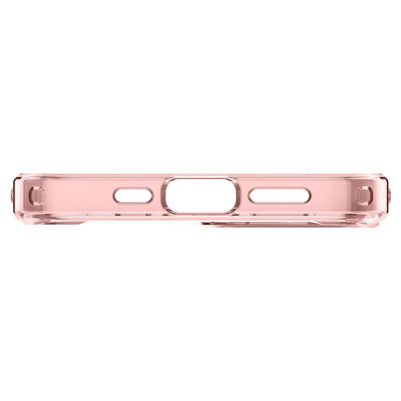 Spigen Ultra Hybrid dėklas iPhone 13 - rožinis ir skaidrus