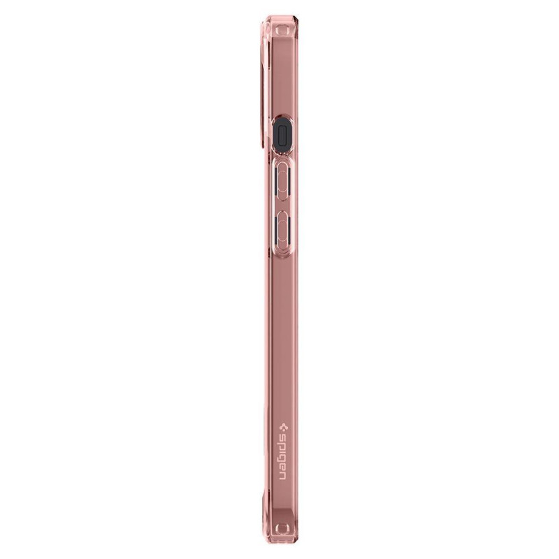 Spigen Ultra Hybrid dėklas iPhone 13 - rožinis ir skaidrus