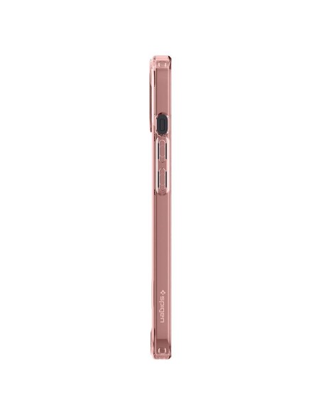 Spigen Ultra Hybrid dėklas iPhone 13 - rožinis ir skaidrus Spigen Ultra Hybrid dėklas iPhone 13 - rožinis ir skaidrus