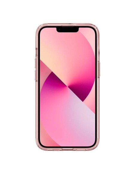 Spigen Ultra Hybrid dėklas iPhone 13 - rožinis ir skaidrus Spigen Ultra Hybrid dėklas iPhone 13 - rožinis ir skaidrus