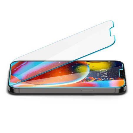 Spigen Glas.tR plonas grūdintas stiklas, skirtas iPhone 13/ 13 Pro/ 14 Spigen Glas.tR plonas grūdintas stiklas, skirtas iPhone 13/ 13 Pro/ 14
