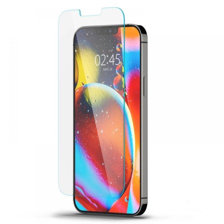 Spigen Glas.tR plonas grūdintas stiklas, skirtas iPhone 13/ 13 Pro/ 14 Spigen Glas.tR plonas grūdintas stiklas, skirtas iPhone 13/ 13 Pro/ 14