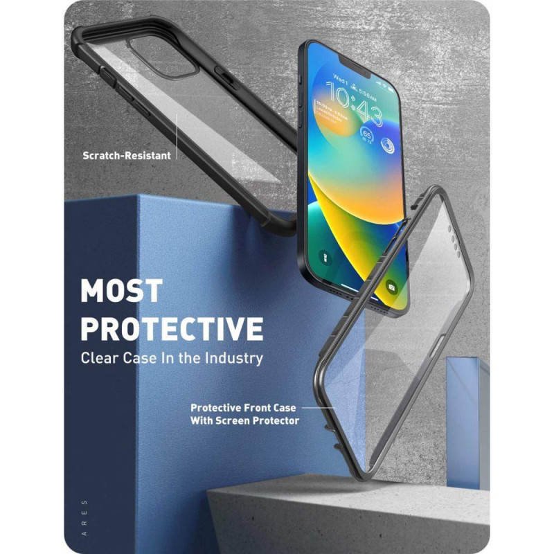 IBLSN Ares Supcase dėklas iPhone 13 / 14 - juodas