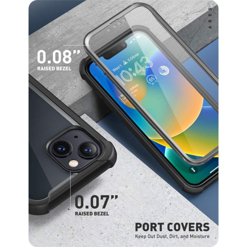 IBLSN Ares Supcase dėklas iPhone 13 / 14 - juodas