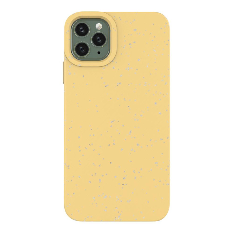 Eco Case dėklas skirtas iPhone 11 Pro, silikoninis dangtelis, geltonas telefono dėklas Eco Case dėklas skirtas iPhone 11 Pro, silikoninis dangtelis, geltonas telefono dėklas